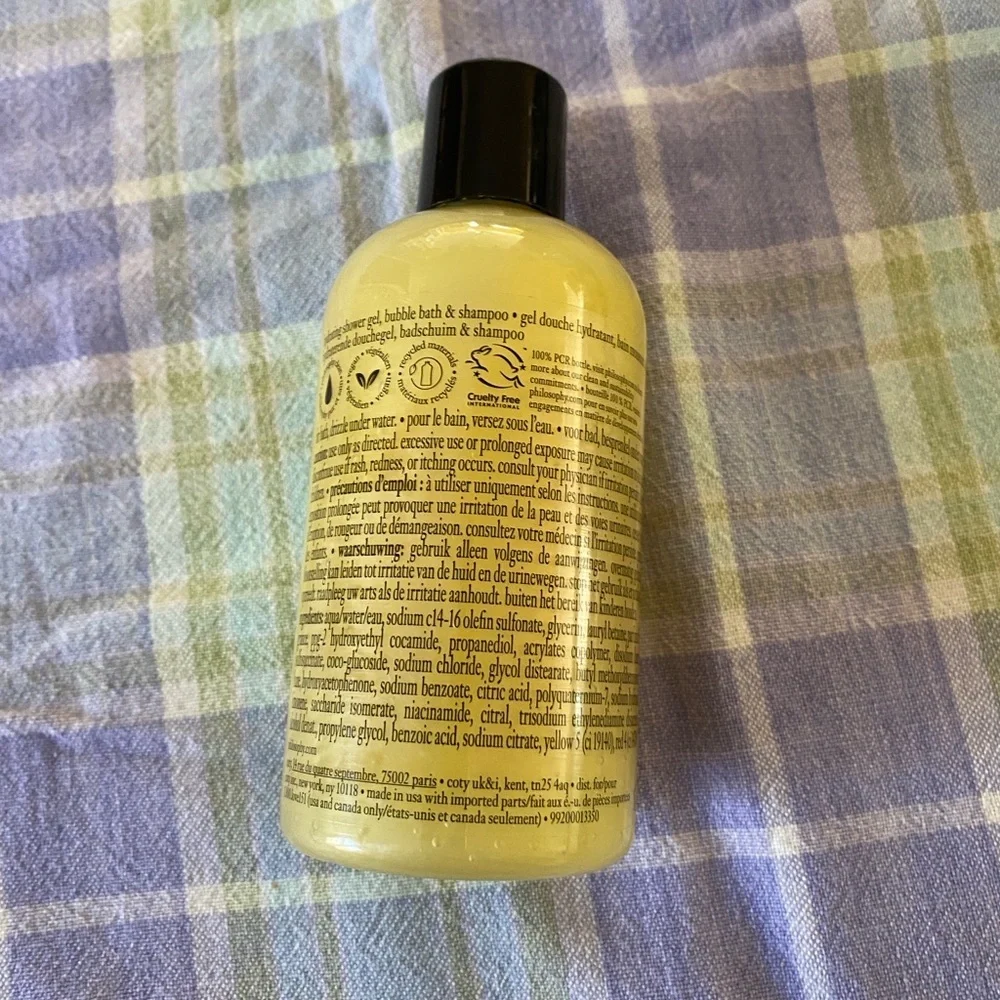 Philosophy Iced Mint Lemonade Hydrating Shower Gel - Yellow
